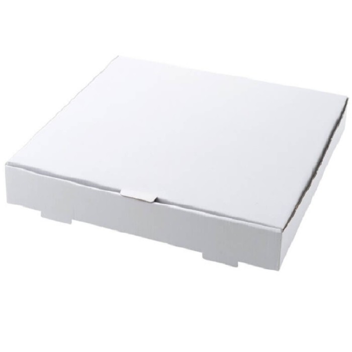Cutie Pizza Alba, 42x4x42 cm, 100 Buc/Bax - Ambalaje Alimentare din Carton