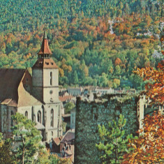 CPI B14372 CARTE POSTALA - BRASOV, BISERICA NEAGRA