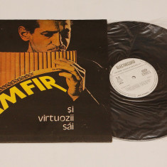 Gheorghe Zamfir si virtuozii sai - disc vinil ( vinyl , LP ) NOU