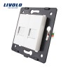 Priza dubla internet Livolo SmartElectro IntelligentHouse