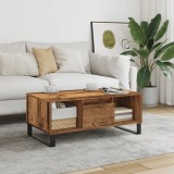 Cumpara ieftin Măsuță de cafea, lemn vechi, 90x50x36,5 cm, lemn prelucrat