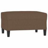 Cumpara ieftin Taburet, maro, 70x55x41 cm, material textil
