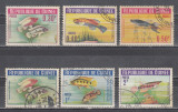 A12 S3 8 - Timbre foarte vechi - Guineea - pesti exotici, Fauna, Stampilat