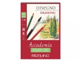 Bloc desen Accademia Disegno, A3, 200 g, 30 file, cu spirala Fabriano