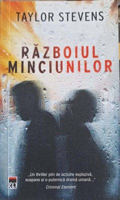 RAZBOIUL MINCIUNILOR-TAYLOR STEVENS-250030 foto