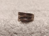 Argint INEL ARVI INDIA etnic TRIBAL de efect VECHI manopera SPLENDIDA vintage, Alama