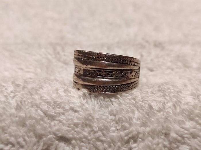 argint INEL ARVI INDIA etnic TRIBAL de efect VECHI manopera SPLENDIDA vintage