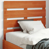 VidaXL Tăblie de pat, maro ceruit, 90 cm, lemn masiv de pin