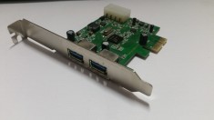 Placa 2 porturi USB 3.0 PCi-E foto