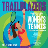 Trailblazers 2024 Wall Calendar: Unmatched Stars of Women&#039;s Tennis