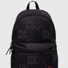 HUGO rucsac bărbați, culoarea negru, mare, cu model 50504107