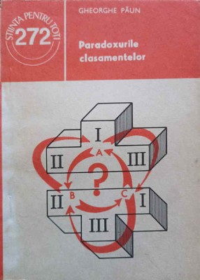 PARADOXURILE CLASAMENTELOR-GHEORGHE PAUN-206252 foto