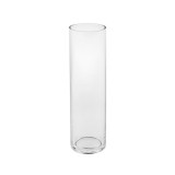 Vaza decorativa din sticla, forma cilindru, 8x28 cm, ATU-085355, Oem