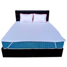 Set Saltea Memory Foam PARIS 140x200x23 plus 2 perne microfibra 50x70 plus Husa foto