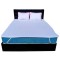 Set Saltea Memory Foam PARIS 140x200x23 plus 2 perne microfibra 50x70 plus Husa