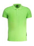 Cumpara ieftin Tricou polo barbati, cu mini logo brodat, Regular fit, Verde deschis, M
