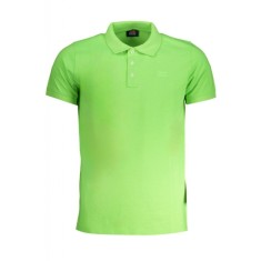 Tricou polo barbati, cu mini logo brodat, Regular fit, Verde deschis, M
