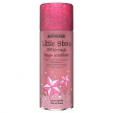 Vopsea cu sclipici mobilier si jucarii, Rust-Oleum, Little Stars, Unicorn Sparkle, Roz, 400 ml