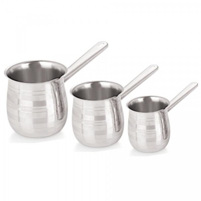 Set 3 Ibrice din INOX 400ml 600ml 800ml Grunberg Bluerberg IBI3PS foto