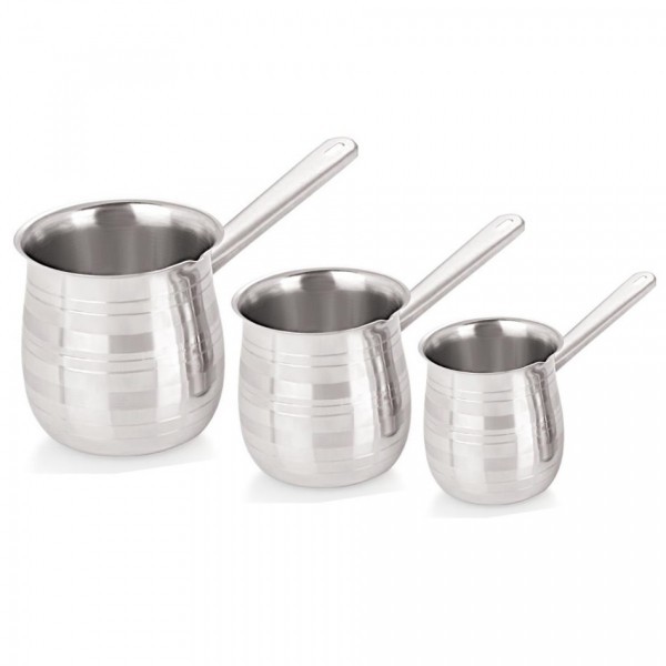 Set 3 Ibrice din INOX 400ml 600ml 800ml Grunberg Bluerberg IBI3PS