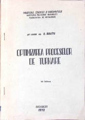 OPTIMIZAREA PROCESELOR DE TURNARE-C. BRATU-267494 foto