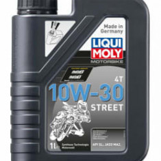 Ulei Motor 4T LIQUI MOLY Street 10W30 1l, API SM JASO MA-2 Semi-synthetic