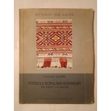 Nicolae Dunăre - Textilele populare rom&acirc;nești din Munții Bihorului (1959)