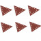 Set discuri abrazive triunghiulare pentru masinile de slefuit Scheppach 7903800605, granulatie 180, 10 bucati