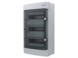 Carcasă pentru aparatură modulară IP65 gri deschis 36 moduli
