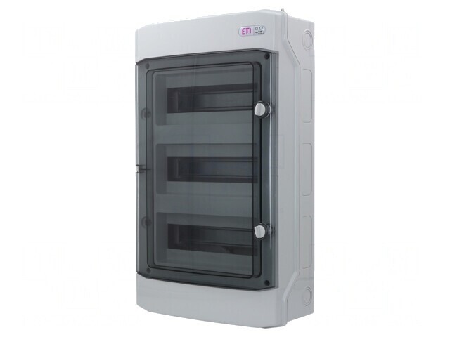 Carcasă pentru aparatură modulară IP65 gri deschis 36 moduli