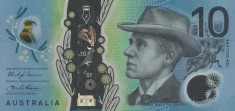 Bancnota Australia 10 Dolari 2017 - P63 UNC ( polimer - vezi descriere ) foto