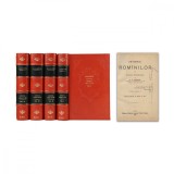 A. D. Xenopol, Istoria Rom&acirc;nilor din Dacia Traiană, 12 volume colligate &icirc;n 4 tomuri, 1896
