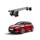 Bare transversale aluminiu pentru Kia Rio YB Hatchback 2017+ plafon neted