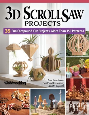 3D Scroll Saw Projects: 35 Fun Compound-Cut Designs, More Than 150 Patterns foto
