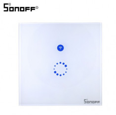 Intrerupator WiFi Sonoff touch smarthome foto