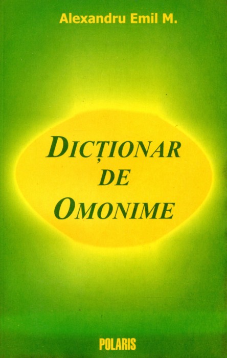 Dictionar de omonime