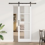 Ușă Glisantă vidaXL cu Set de Accesorii &#039;ORKDAL&#039;Alb 73,5x211 cm