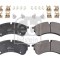 FEBI BILSTEIN 116250 set placute frana,frana disc