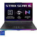 Laptop Gaming ASUS ROG Strix SCAR 16 G634JYR cu procesor i9 Processor 14900HX pana la 5.8 GHz, 16, QHD+, Mini LED, 240Hz, 64GB DDR5, 1TB + 1TB PCIe&reg; 4