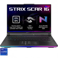 Laptop Gaming ASUS ROG Strix SCAR 16 G634JYR cu procesor i9 Processor 14900HX pana la 5.8 GHz, 16, QHD+, Mini LED, 240Hz, 64GB DDR5, 1TB + 1TB PCIe® 4