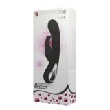 Iepurașul Webb - Vibrator iepuraș, negru, 21 cm