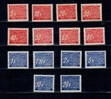 Bohemia &amp;amp; Moravia 1939/40 - Porto, serie neuzata