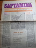 ziarul saptamana 13 februarie 1981-articul u. cluj