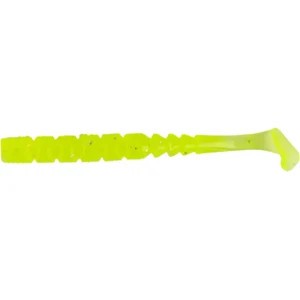Grub Mustad Aji Paddle Tail Clear Chartreuse, 5cm, 12buc/pac foto