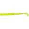 Grub Mustad Aji Paddle Tail Clear Chartreuse, 5cm, 12buc/pac