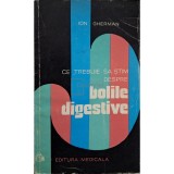 Ion Gherman - Ce trebuie sa stim despre bolile digestive (Editia: 1976)