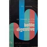 Ion Gherman - Ce trebuie sa stim despre bolile digestive (editia 1976)