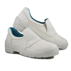 Pantofi microfibra Kolmax, marimea 40, captuseala mesh, Alb