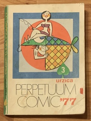 Perpetuum comic &amp;#039;77. Urzica. foto