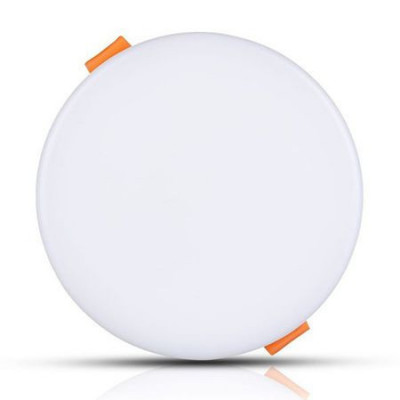 Panou Led Rotund Ajustabil 18W 4000K Alb Neutru foto